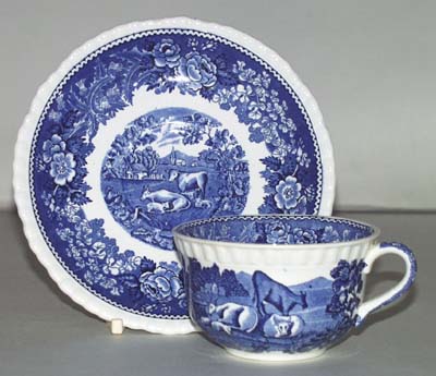 Teacup and Saucer c1940s